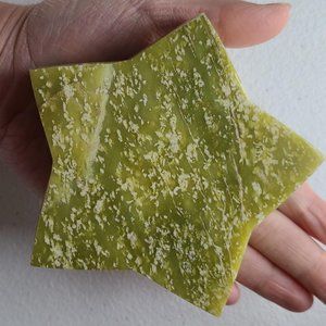 Serpentine carved Star